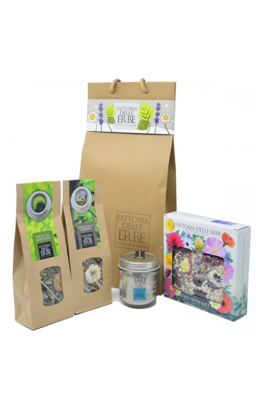 CONFEZIONE REGALO DEGUSTAZIONE - Sale, Riso, infusi