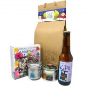CONFEZIONE REGALO DEGUSTAZIONE -  Fiori eduli, Sale, Succo, Riso