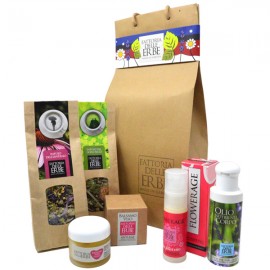 CONFEZIONE REGALO BELLEZZA NATURALE - Crème viso e corpo, infusi