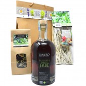 CONFEZIONE REGALO DEGUSTAZIONE -  Pasta, Erbe Gourmet, Amaro d'erbe
